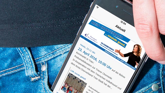 Umfassender Chorkalender für Rheinland-Pfalz – auch als App