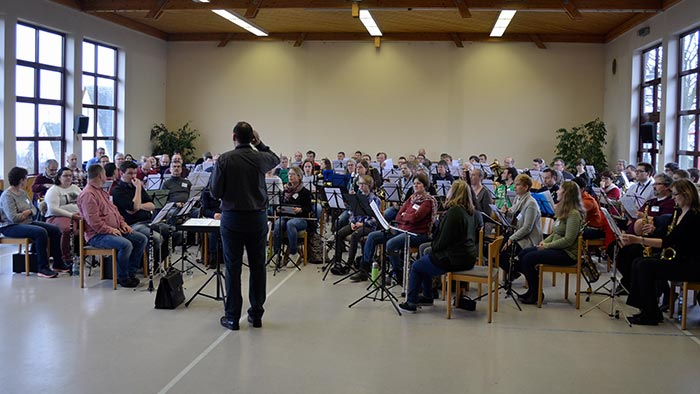 Franziskusmesse Orchesterprobe