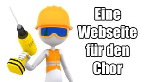 Artikelbild Webseite für den Chor