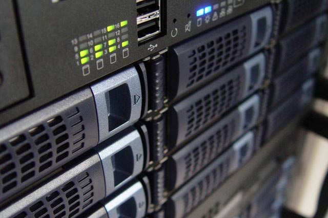 Server im Rechenzentrum