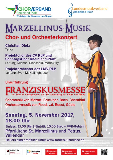 Plakat Franziskusmesse