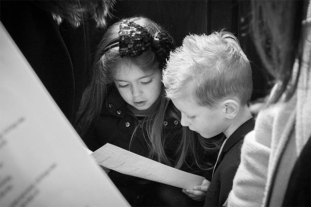 Kinder im Kinderchor