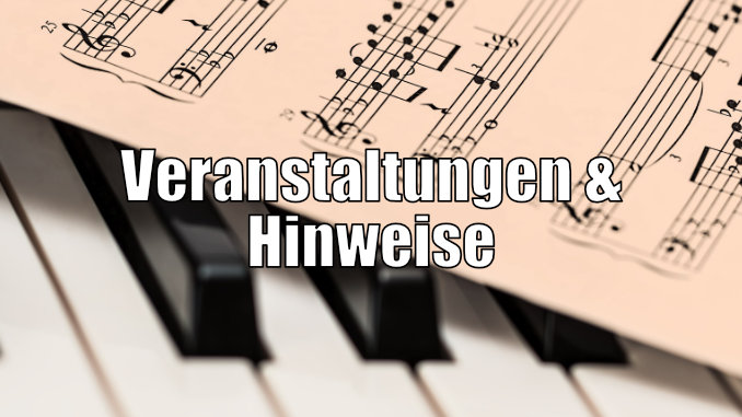 Artikelbild Veranstaltungen Artikelbild Veranstaltungen