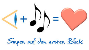 Singen auf den ersten Blick